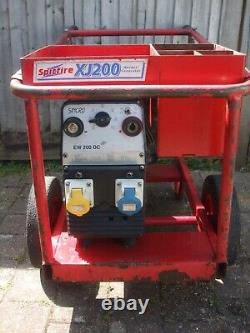 Harrington Spitfire XJ200 200A DC Welder Generator Honda GX390 13HP Engine