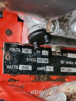 Haverhill petrol generator 110v, kVa 1.5, 13.6 amps