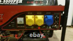 Hawk Tools BS5500PEH Generator 11hp 4.5KWith5.7Kva 240V & 110V with Electric Start