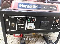 Homelite 1200a Generator 4 Stroke Max Output 1100 Watts