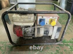 Honda Belle Minigen 2000 Generator 2.2Kw 110v & 240v Excellent Working Order