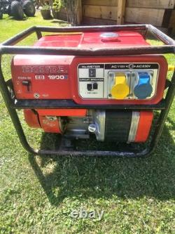 Honda EB 1900 X Petrol Generator 240v/ 110v