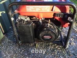Honda EM4500 petrol generator on wheels. All originalnice machine hampshire