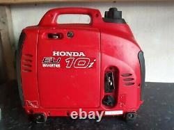 Honda EU10I 1.0kw Portable Generator very quiet only 87dB