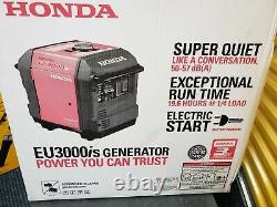 Honda EU3000is Inverter Generator Portable Gas Powered