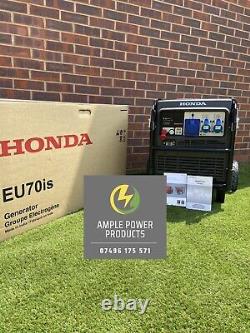 Honda EU70 NEW Petrol Inverter Silent Generator EU70is Like EU65 Commercial