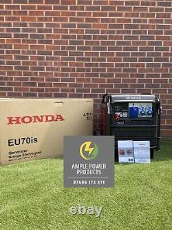 Honda EU70 NEW Petrol Inverter Silent Generator EU70is Like EU65 Commercial