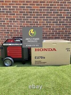 Honda EU70 NEW Petrol Inverter Silent Generator EU70is Like EU65 Commercial