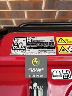 Honda EU70 NEW Petrol Inverter Silent Generator EU70is Like EU65 Commercial