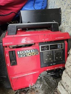 Honda EX1000 Portable 4 Stroke Petrol Engine Generator Fully Functional Working Honda EX1000 Portable 4 Stroke Petrol Engine Generator Fully Functional Working
