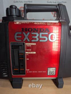 Honda EX350 Generator 2 Stroke Running Great Working Order Reliable Honda