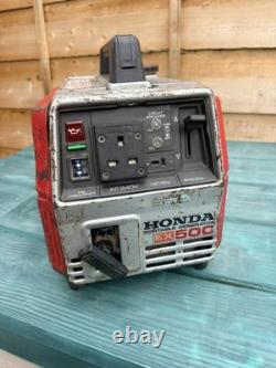 Honda EX500 Generator quiet 4 stroke petrol generator