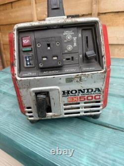 Honda EX500 Generator quiet 4 stroke petrol generator
