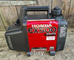 Honda EX500 suitcase generator, inverter 500 watt, ideal camping
