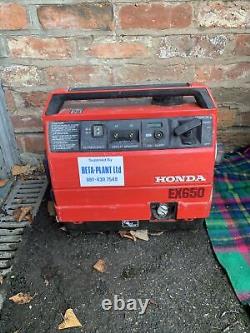 Honda EX650 petrol generator