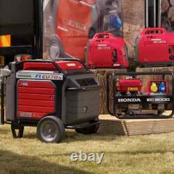 Honda Electric Start Portable 7000w True Sine Wave Petrol Inverter Generator