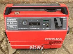 Honda Ex650 suitcase generator