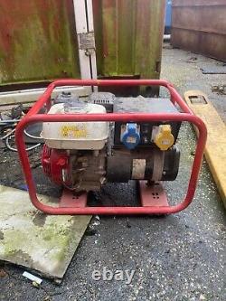 Honda GX160 Petrol Stephill Generator 2.5Kva 110v 240v