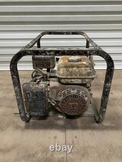 Honda GX200 6.5HP Petrol Generator Heavy Duty Site Power Unit Works Well