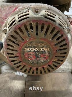 Honda GX200 6.5HP Petrol Generator Heavy Duty Site Power Unit Works Well