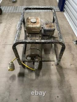 Honda GX200 6.5HP Petrol Generator Heavy Duty Site Power Unit Works Well