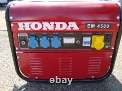 Honda Genarator Em4500 4.5 Kw Electric Start Brand New