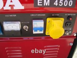 Honda Genarator Em4500 4.5 Kw Electric Start Brand New
