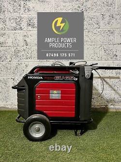 Honda Generator EU65 Inverter Silent Petrol 6500w EU65is £3000 EU70 EU70is