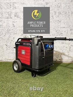 Honda Generator EU65 Inverter Silent Petrol 6500w EU65is £3000 EU70 EU70is