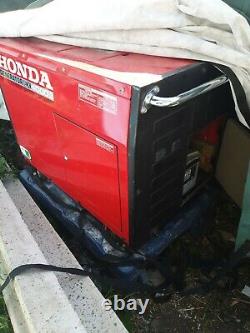 Honda Generator EX4000S Ohv/Electronic Ignition/Oil Alert Max 4KVA Red From