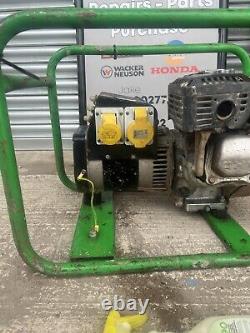 Honda Gx 160 Stephill Petrol generator 3.0 Kva 110v