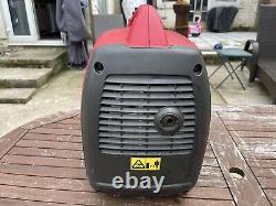 Honda Lightweight Portable Petrol Inverter Generator 2.2kw Camping Home Backup