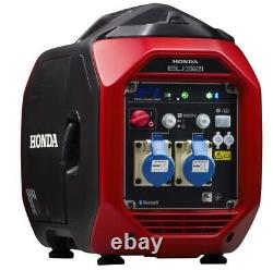 Honda Lightweight Portable Petrol Inverter Generator 3200W Camping Home Backup