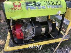 Honda Petrol Engine Generator Pramac 3000 2.4 Kva 115v