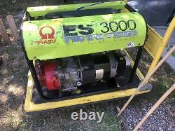 Honda Petrol Engine Generator Pramac 3000 2.4 Kva 115v