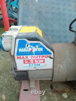 Honda g200 petrol generator 115v/230v 2.2kW 2.7kVA