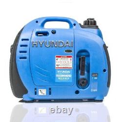 Hyundai 1000W / 1kW Petrol Inverter Generator Lightweight Portable HY1000Si