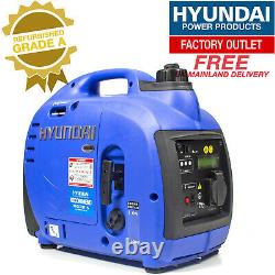 Hyundai 1000W Portable Petrol Inverter Generator HY1000Si Generator GRADED