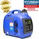 Hyundai 1000w Portable Petrol Inverter Generator Hy1000si Generator Graded