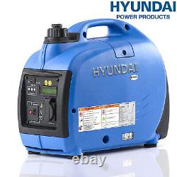 Hyundai 1000W Portable Petrol Inverter Generator HY1000Si Generator GRADED