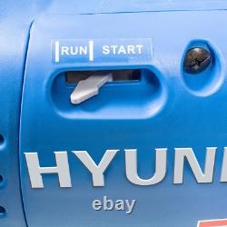 Hyundai 1000w 50cc Quiet Petrol Inverter Generator, Compact, 1000W