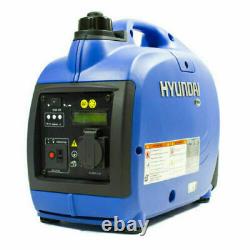 Hyundai 1.2KVA 1kw 1 Generator Inverter Silent Portable Suitcase Petrol HY1000SI