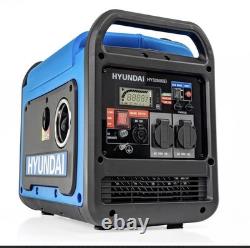 Hyundai 3200W / 3.2kW Petrol Inverter Generator Pure Sine Wave Lightweight Quiet