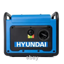 Hyundai 3200W / 3.2kW Petrol Inverter Generator Pure Sine Wave Lightweight Quiet