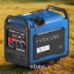 Hyundai 3200W / 3.2kW Petrol Inverter Generator Pure Sine Wave Lightweight Quiet