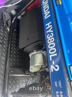 Hyundai 3.2kWith4.00kVa Recoil Start Site Petrol Generator (HY3800L2)