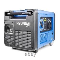 Hyundai 4000W Petrol 4.0kW / 5kVA Portable Inverter Generator HY4500SEI