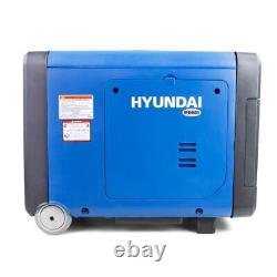 Hyundai 4000W Petrol 4.0kW / 5kVA Portable Inverter Generator HY4500SEI