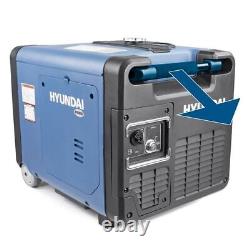 Hyundai 4000W Petrol 4.0kW / 5kVA Portable Inverter Generator HY4500SEI