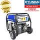 Hyundai 5.5kwith6.8kva Recoil/electric Start Petrol Generator Hy7000lek-2 Graded